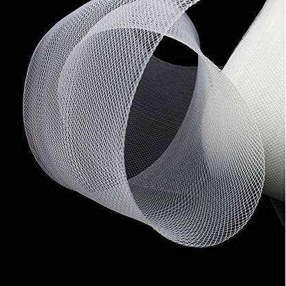 2 inch Wide Polyester White Horsehair Braid, Selling Per Roll/ 50 Yards - Image 4