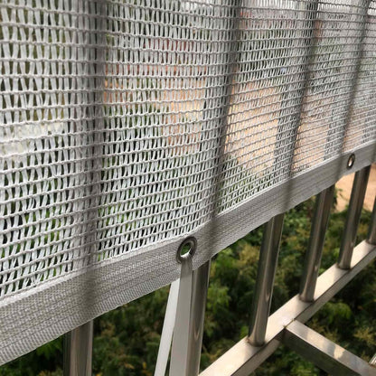 30% Sunblock Shade Cloth Garden Shade Mesh Tarp with Eyelets and Ropes UV Resistant Sunblock Shade Cloth for Garden, Pergola, Patio Plants, Greenhouse，Outdoor(2x6.0m/6.6x19.7ft) - Image 4