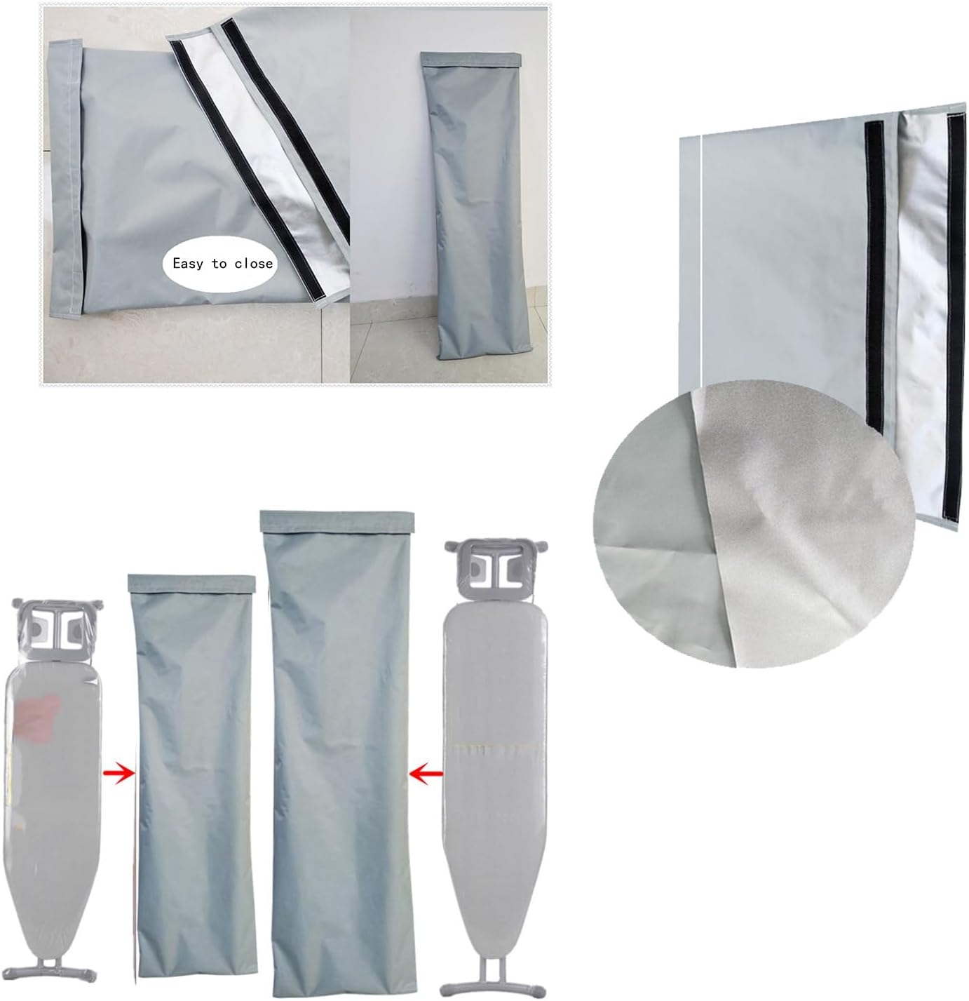 Household Folding Ironing Board Dust Cover - Waterproof & Sun Protection Storage Bag(150 * 45CM) - Image 2