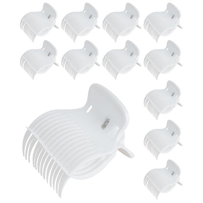 Hair Roller Clips Set - Curling Clips for Hot Rollers and Curlers (12 Pcs)