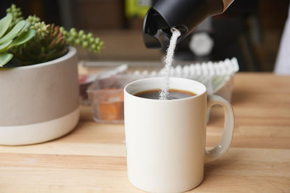 Stainless Steel Improved Design Upgraded Sugar or Creamer Dispenser & Shaker with Labels for Beverages and Cooking Cream Dispenser for Coffee Bar Accessories and Organizer - Image 3