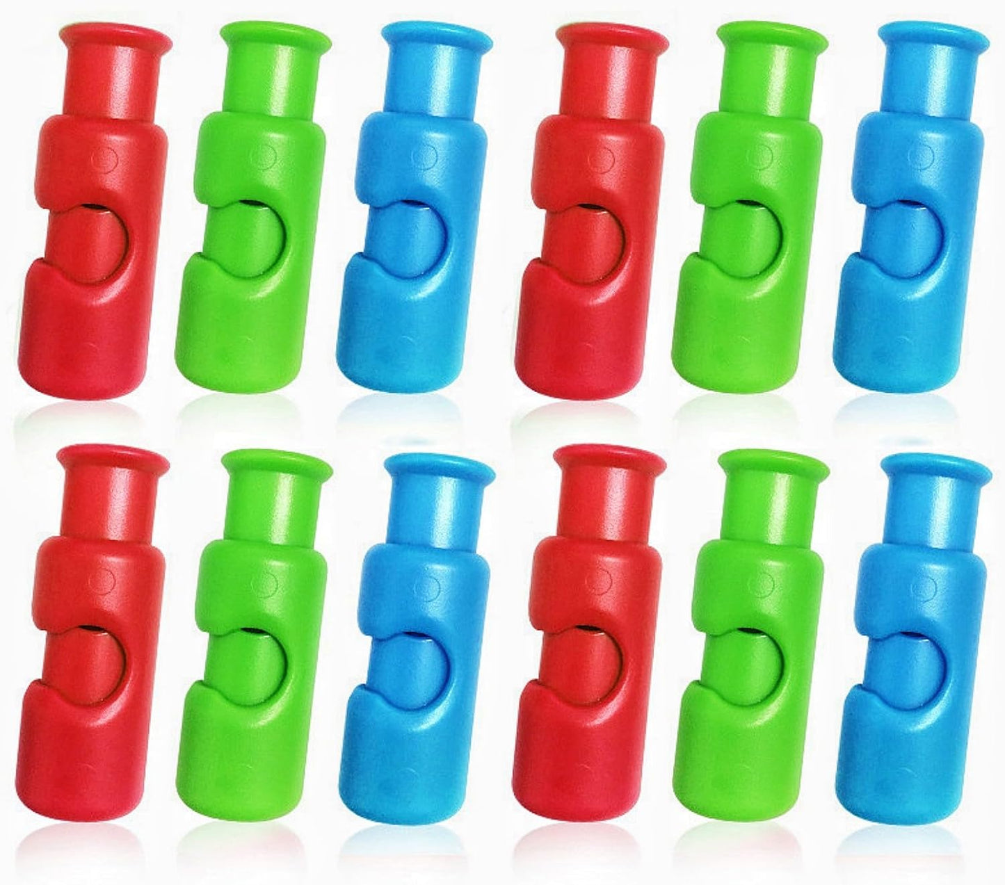 New Squeeze Clips for Chips & Other Food Bags - Grip Sticks & Sealers - Snack Closure - Plastic Sealing Clip for Bread - Colorful 12PC - Image 3