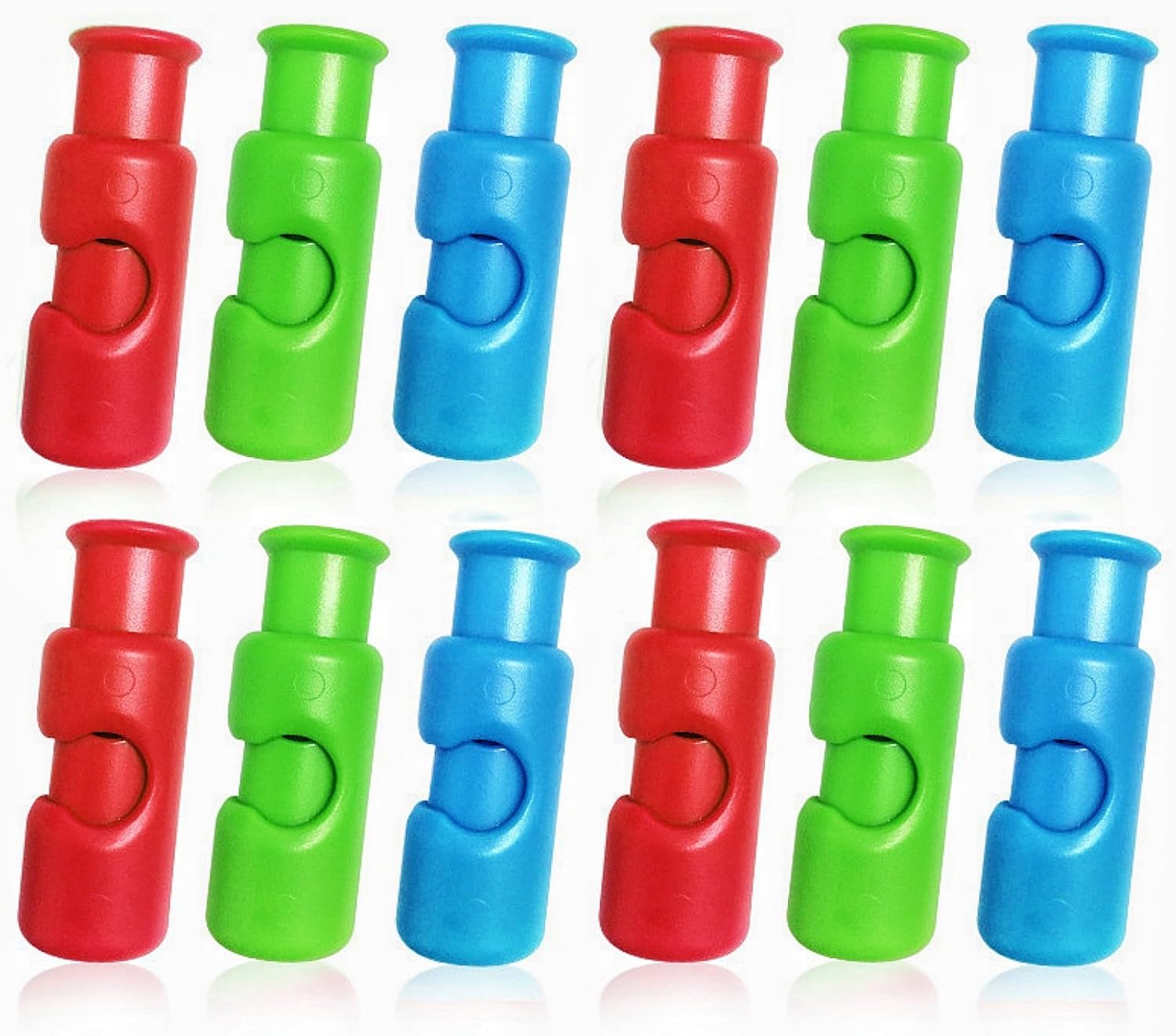 New Squeeze Clips for Chips & Other Food Bags - Grip Sticks & Sealers - Snack Closure - Plastic Sealing Clip for Bread - Colorful 12PC - Image 3