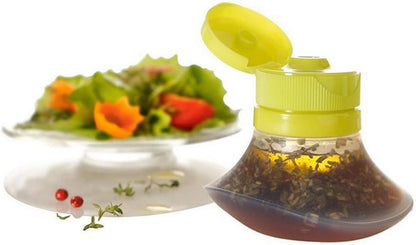 Portable Salad Dressing Containers set of 3- Silicone Squeeze Bottle Leak Proof Cap Kitchen Tool Mini Food Storage Containers Small Dip Condiment - Image 3