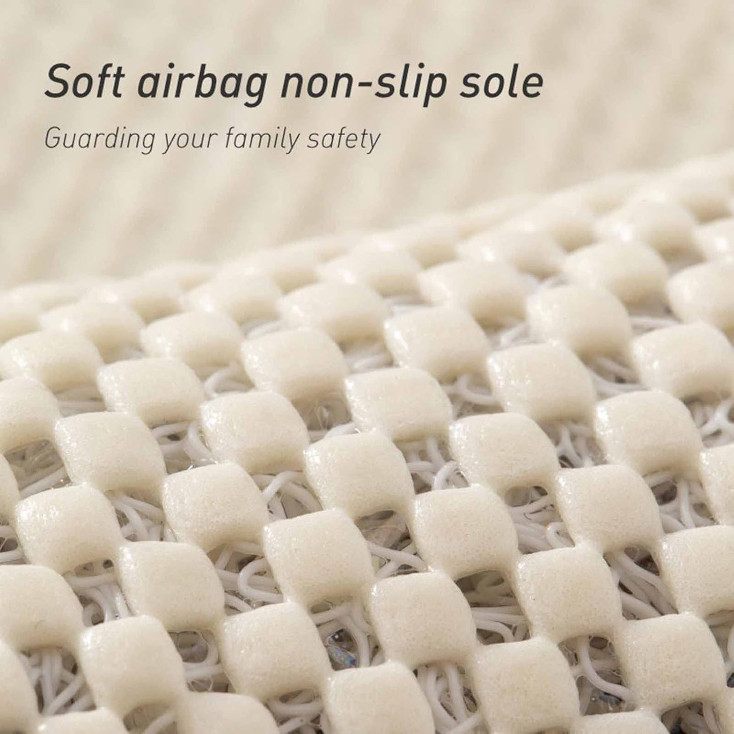 Secure Mat - The Ultimate Non-Slip Bath Mat,Non-Slip Bathtub Mat,The Secure Mat Bath Mat,for Tub,Shower,Bathroom (Beige, 40x60cm) - Image 4