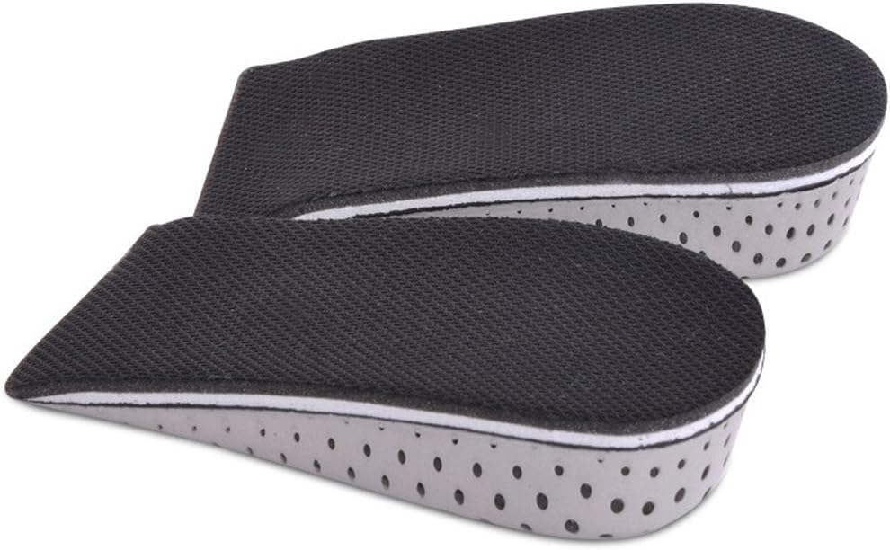 Guithia Memory Foam Invisible Height Increasing Insoles Elevator Heel Lift Shoe Pad 3.3CM - Image 3