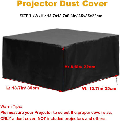 Projector Dust Cover Waterproof Outdoor Movie Video Covers for Ceiling Mounted Universal Projectors - Image 2
