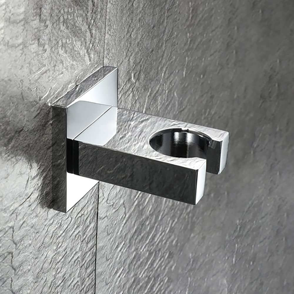 Wall Mounted Bracket for Handheld Shower Head Multicolor Adjustable Holder Design To Meet Any Space Bathroom Showering Spraying Angle Chrome,Brushed gold - Image 4