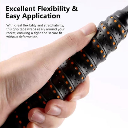 5PCS Tennis Racket Grip Tape, Racket Overgrip Tape That Stays Dry & Absorbs Sweat with Velvety Comfort. for Tennis Rackets,Fishing Rods.Wrap Your Racquet for High Performance - Image 2
