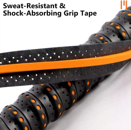 5PCS Tennis Racket Grip Tape, Racket Overgrip Tape That Stays Dry & Absorbs Sweat with Velvety Comfort. for Tennis Rackets,Fishing Rods.Wrap Your Racquet for High Performance - Image 3