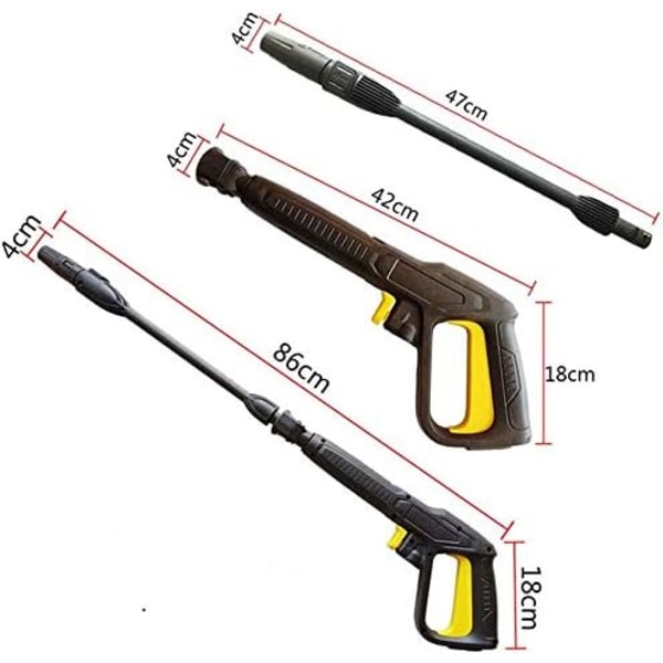 Compatible with Karcher K2 K3 K4 K5 K6 K7 High Pressure Washer Gun - Image 2