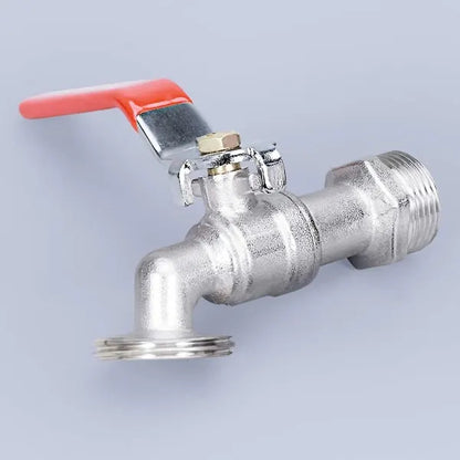 1000l tank tap with garden hose adapter, S60x6 IBC tap connection - Image 2