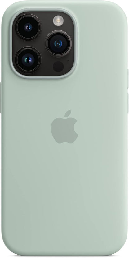 Compatible with Apple iPhone 14 Pro MagSafe Silicone Case - Image 3