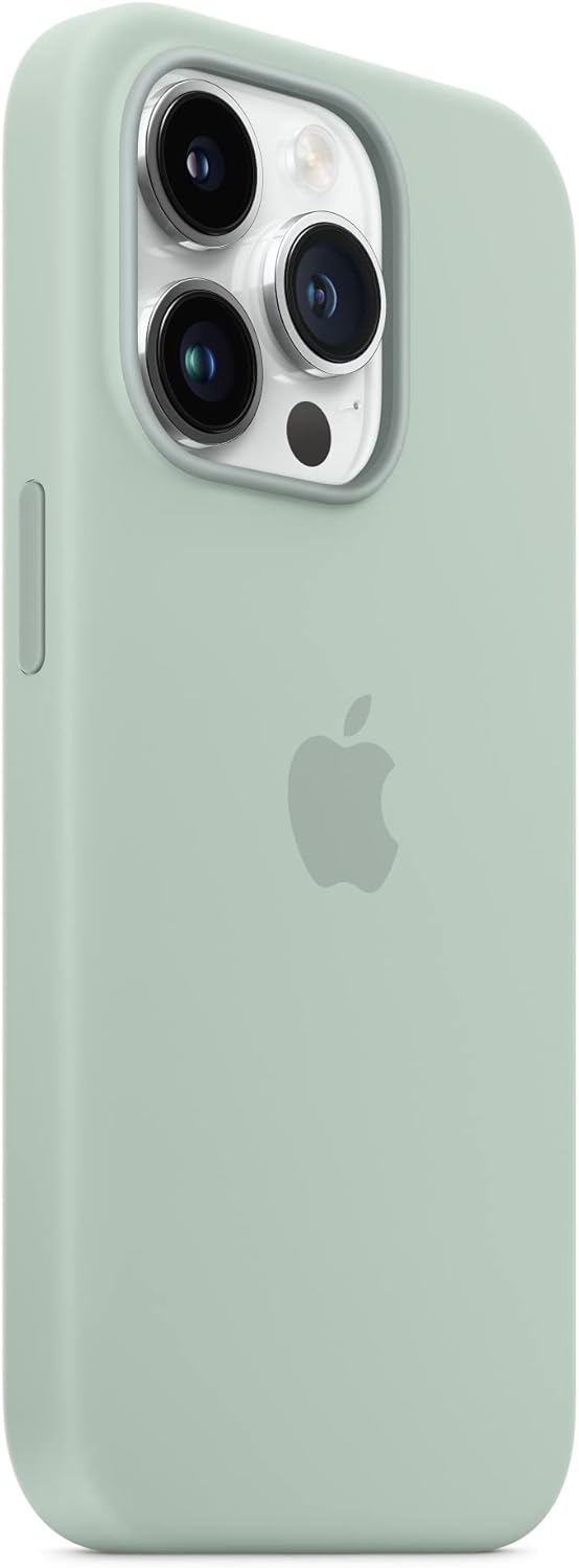 Compatible with Apple iPhone 14 Pro MagSafe Silicone Case - Image 4