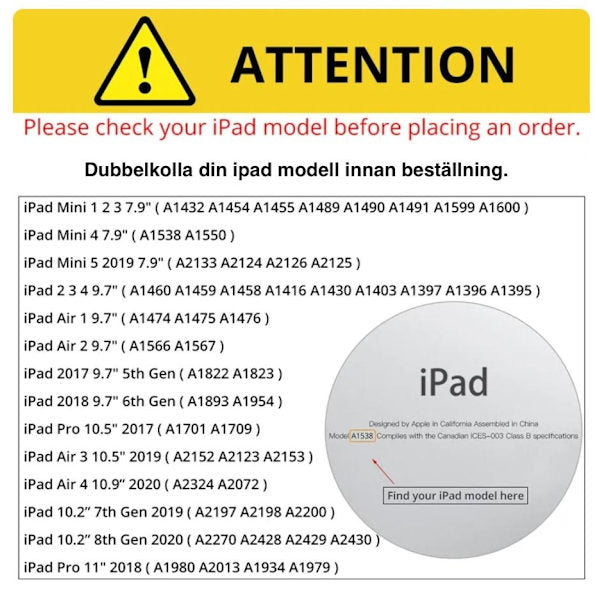 iPad Air 3 \u0026 Pro 10.5 Case 10.2 Inch Protective Cover Black - Image 6
