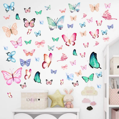 Luminous Butterfly Wall Decoration DIY Wall Decor for Kids Room Princess Room Nursery - Image 2