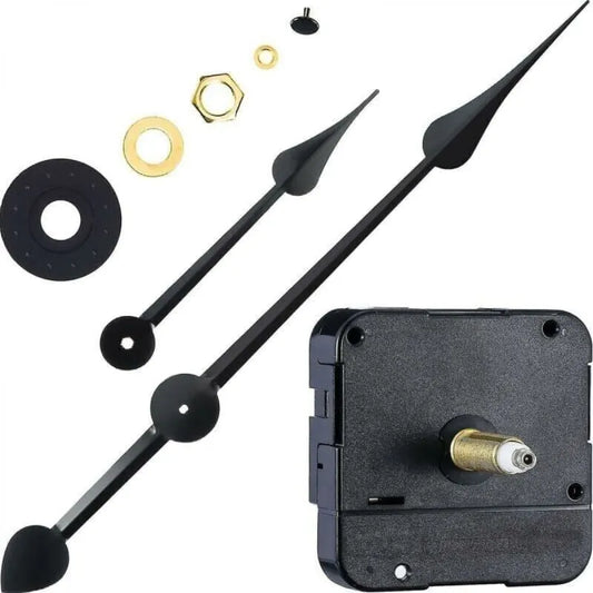 Clock Motor with High Torque and Long Shaft Compatible with 7-Inch Spade Hands
