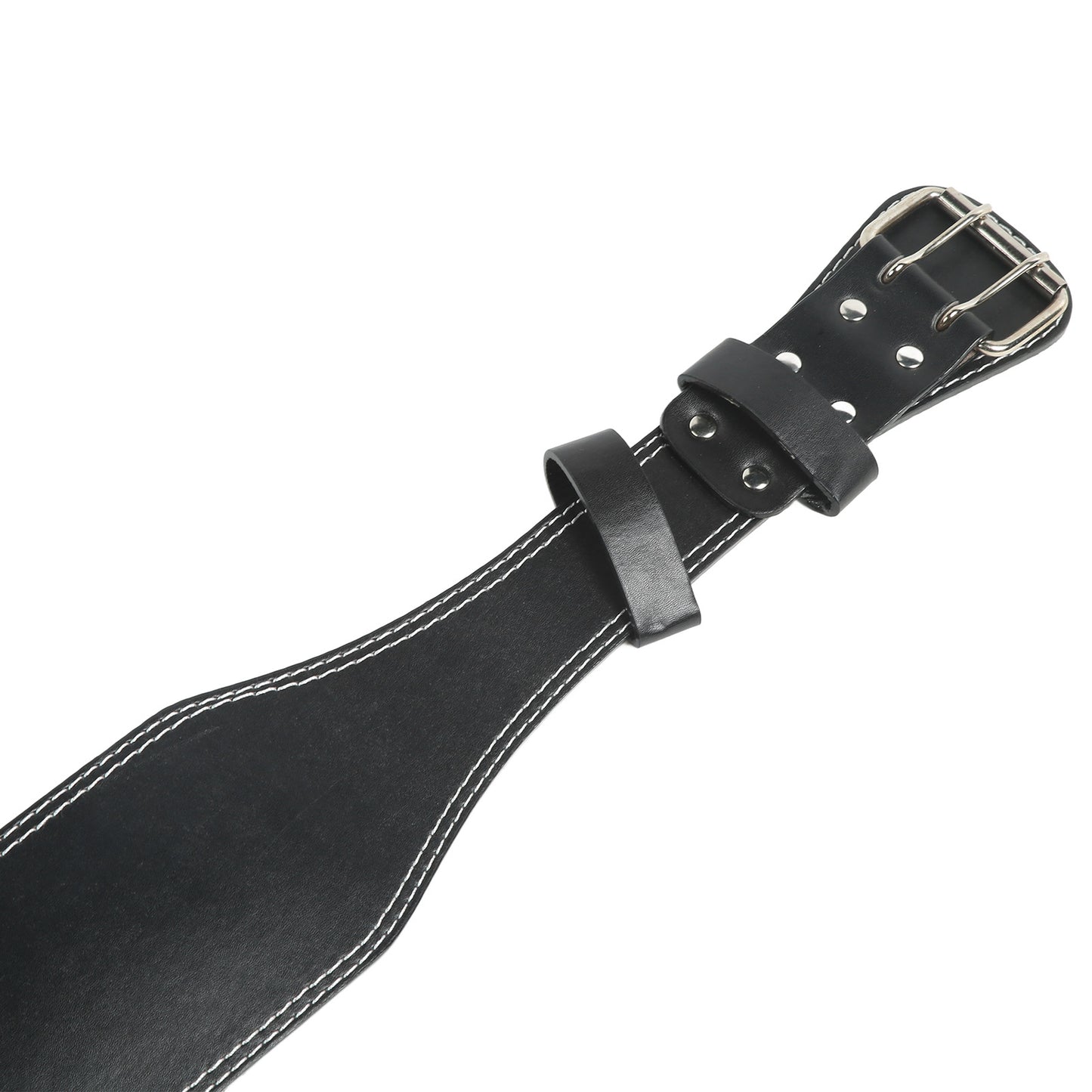 Weight Lifting Belt for Fitness Wide Support for Rowing Squats Deadlifts Black - Image 5