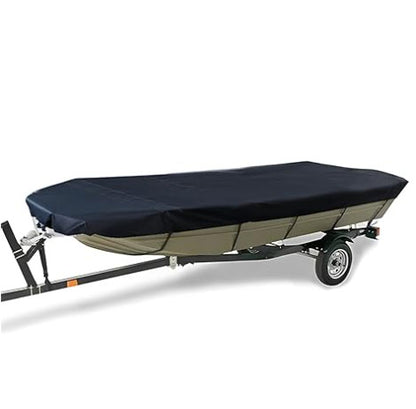 Square Boat 17-20FT (625cm × 360cm):Boat Cover Trailerable Marine Grade 210D grey