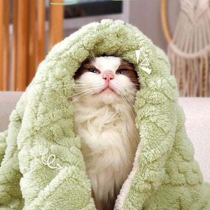 Pet Mat - Soft Pet Blanket - Warm Plush Blanket for Dogs and Cats - Comfortable & Cozy Sleep Blanket - 55*45cm - Image 2