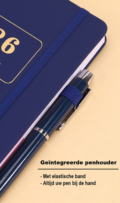 2026 Daily Planner – 2026 Adult Agenda – 1 Day on 1 Page – 365 Day Planner & Notebook – 14.0*20.8cm – Purple - Image 7