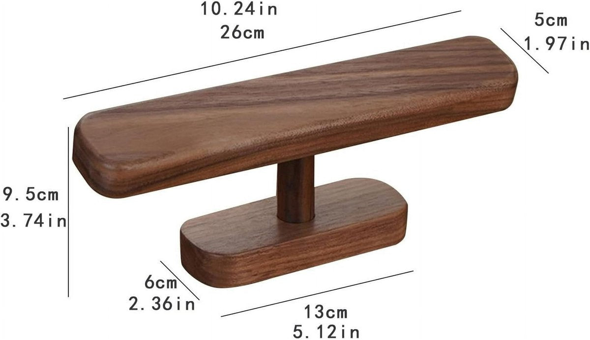 Wooden Watch Stand - Modern Watch Stand for Men and Women, Jewelry Organizer - Suitable for Shops, Homes, Shopping Malls - Image 3
