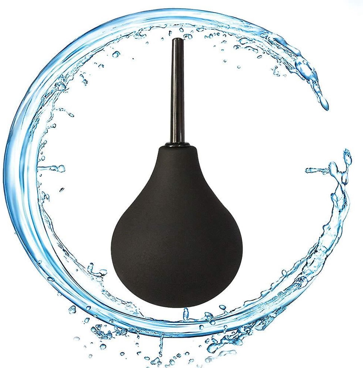Bubble Enema Shower for Men and Women - Reusable - Clean Silicone Nozzle - Shower - Safe and Comfortable - Image 2