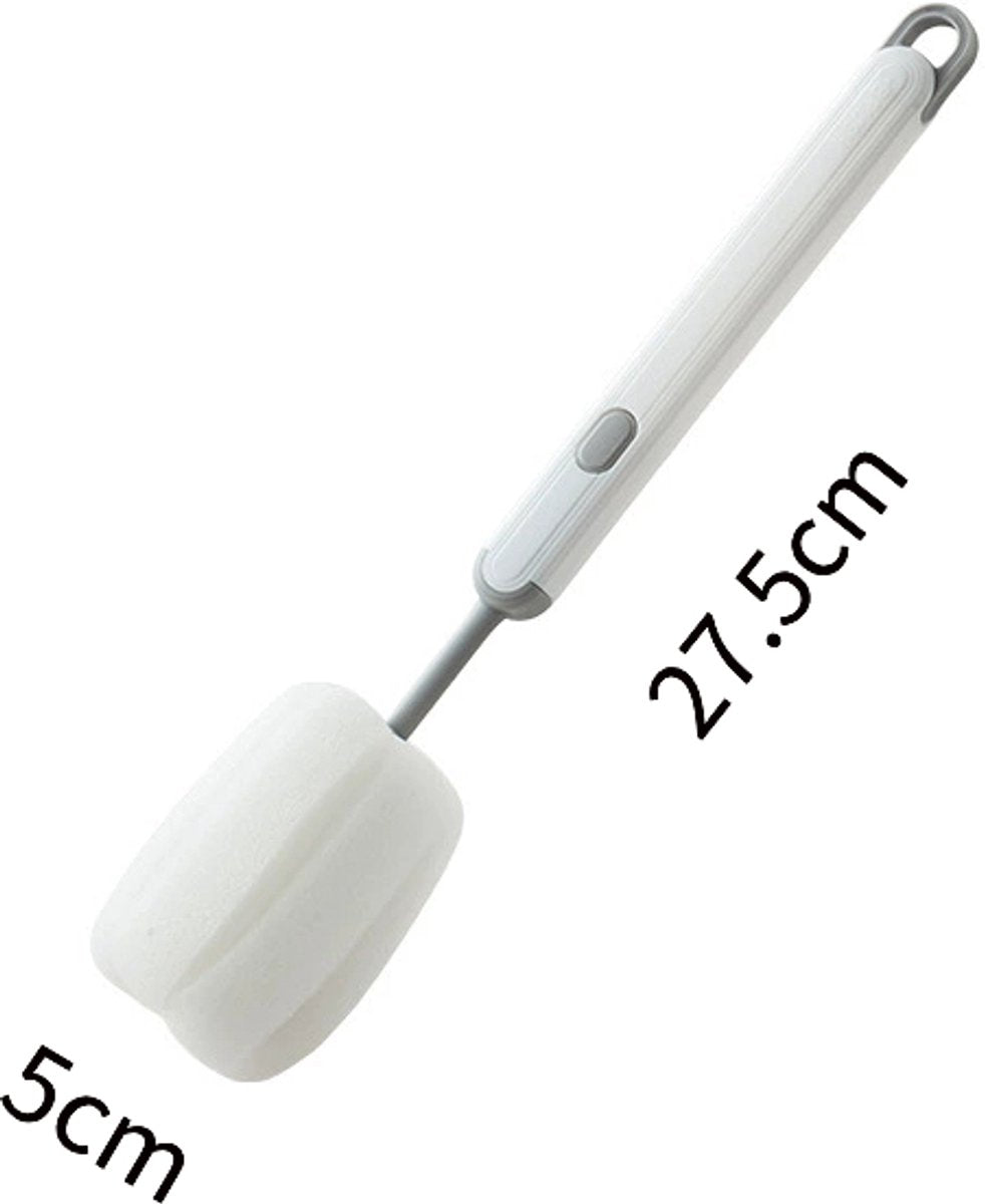 Brush - Detachable sponge brush - Long-handled bottle brush - Suitable for coffee cups, glasses and other kitchen utensils. - Image 5
