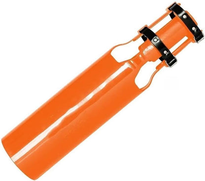 Leaf Blower Booster - Airflow Booster for Leaf Blowers - Turbine Nozzle with Extended Airflow Accelerator - Powerful Leaf Blower for Lawn and Driveway (1 Piece, Orange) - Image 2