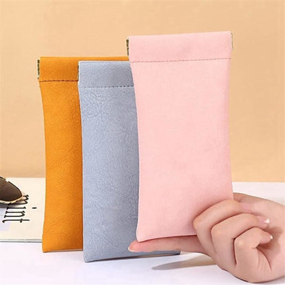 Glasses Cases - Unisex - PU Soft Case - Wallet Style - Portable 4-Pack - Image 2