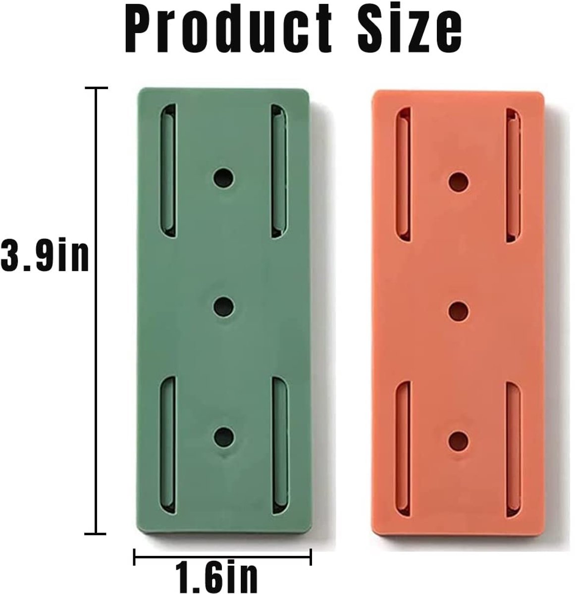 Self-adhesive - Desk socket holder - No perforation - Self-adhesive socket holder - Cable management - No perforation surge protection - Power strip holder bracket (4 pieces) - Image 6