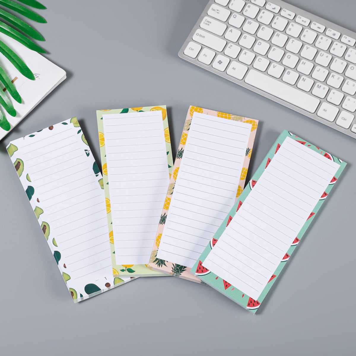 Sticky Notes - 4-pack - Magnetic Sticky Notes - Magnetic Message Board - Fridge Magnets - Removable Fridge Magnets - Magnetic Notebook for Fridge - Image 2