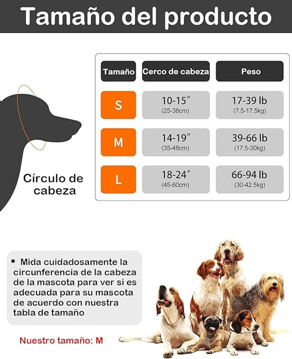 Dog Earmuffs - Noise-Reducing Earmuffs - Comfortable Headband - Shock Resistant - Lightning Protection - Waterproof - M - Image 2