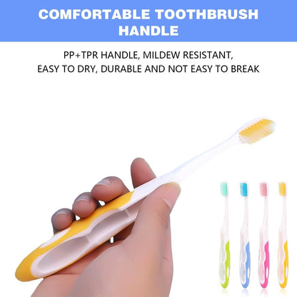 4-pack toothbrushes - Travel toothbrushes - Foldable toothbrushes - Foldable travel toothbrushes - Portable soft toothbrushes - Easy to carry - Image 2