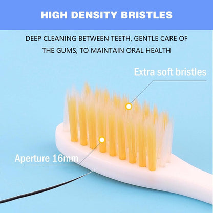 4-pack toothbrushes - Travel toothbrushes - Foldable toothbrushes - Foldable travel toothbrushes - Portable soft toothbrushes - Easy to carry - Image 3