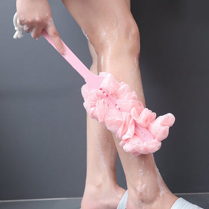 Bath Brush - Brush - Long Handle Bath Brush - Wavy Bath Brush - Bath Back Scrubber - Bath Brush - Bath Brush - Image 3
