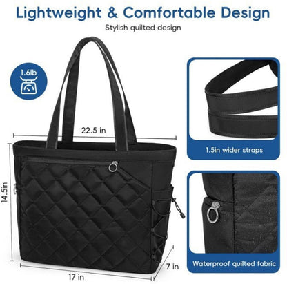 Backpack - Tennis Bag - Handbag - Sports Bag - Waterproof Racket Bag - Suitable for multiple rackets with shoe compartment - Beige - Image 5