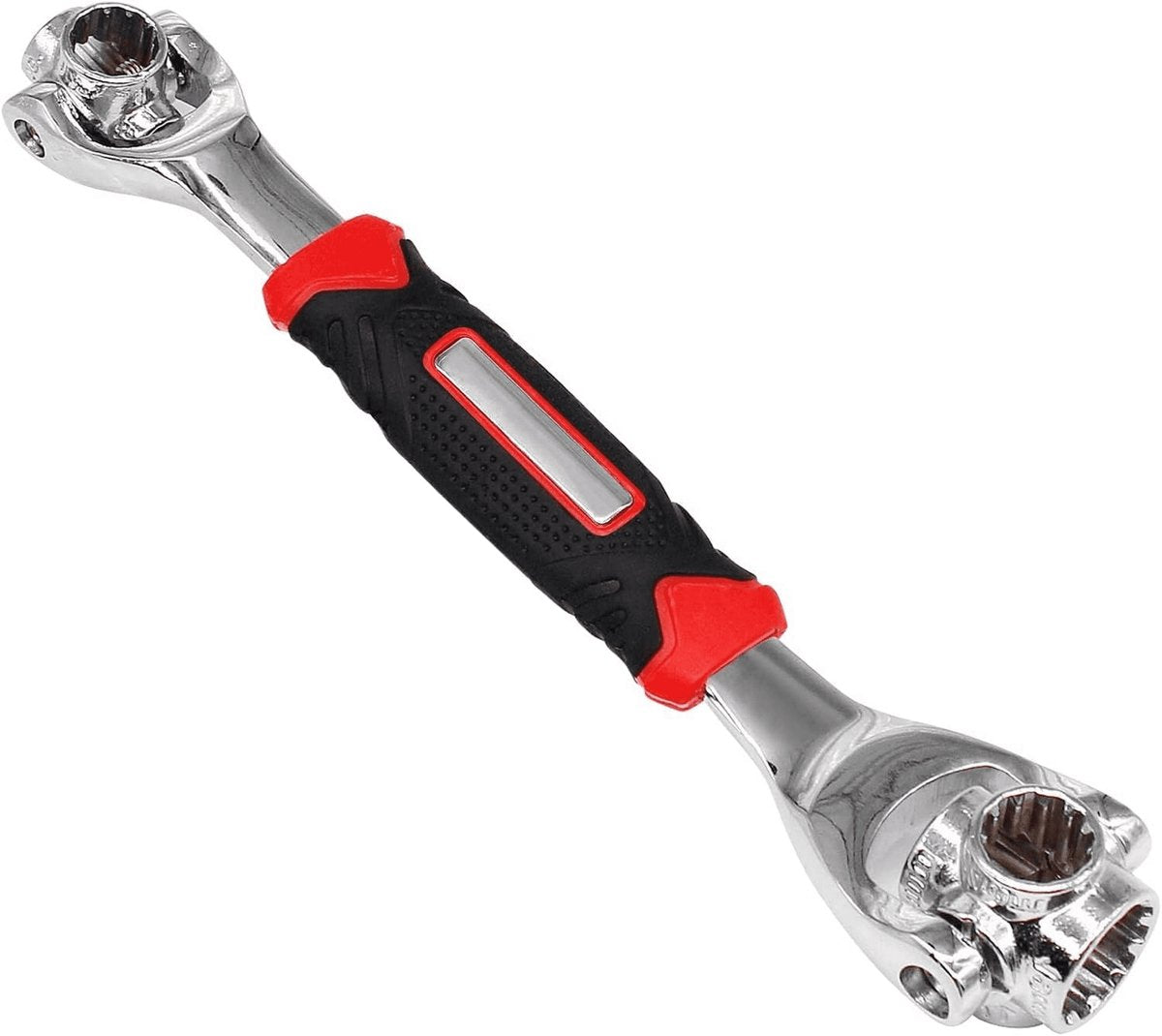 52-in-1 Socket Wrench - Adjustable Wrench - Universal Stainless Steel Wrench - Multifunctional Wrench - With 360 Degree Rotating Head - Suitable for Home, Bicycle and Car Repairs - Image 2