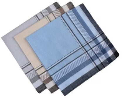 Handkerchiefs Pack of 10 - Men's Handkerchiefs - Cotton - Handkerchiefs 38cm x 38cm - Image 2