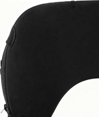 Cycling Gloves - 1 Pair - Extra Padded Cycling Gloves - Warm Gloves - Cycling Gloves - Scooter Gloves - Hand Warmers - Cycling Accessories - With Reflective Strips - Winter - Windproof - Waterproof - Black - Image 2