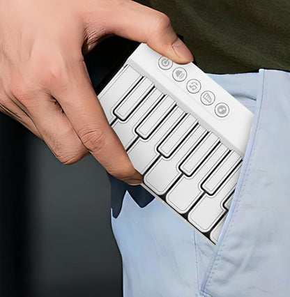 Mini Keyboard Piano - Piano for Kids - Toys for Children - Educational Toys - Portable Pocket Piano - Blue - Image 5