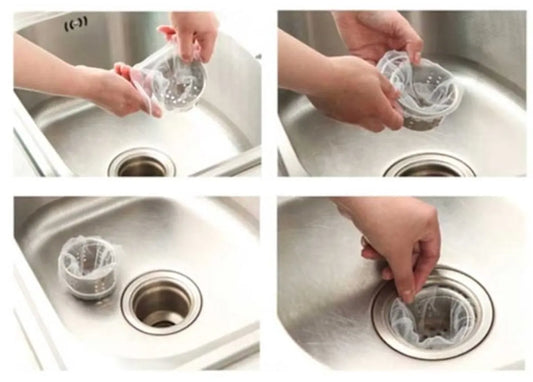 Drain and sink filter bags - Filter bags/filters - 100 pieces - Image 5