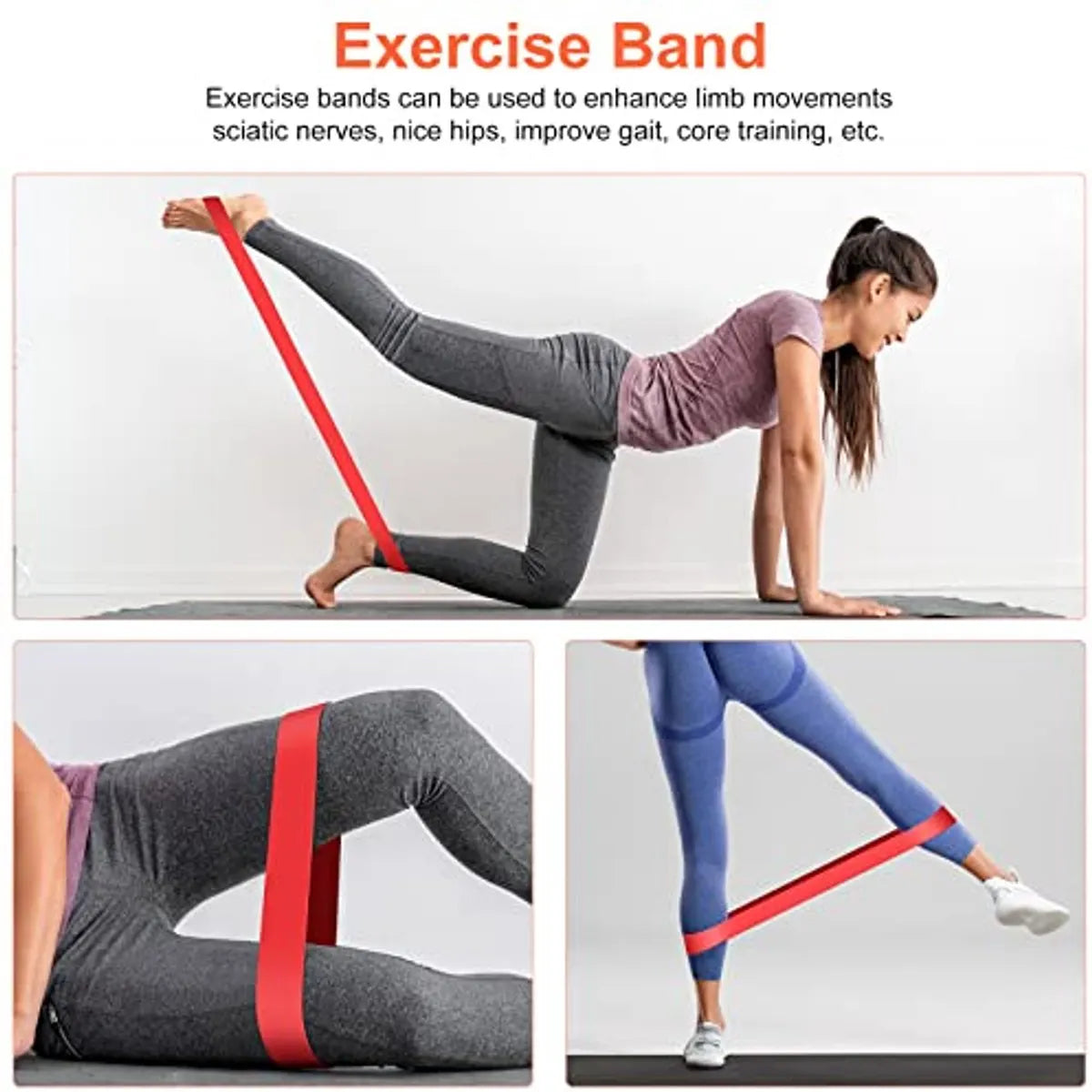 4 in 1 Foam Roller Set: Trigger Point Roller - Yoga Stick - Massage Ball - Fitness Stretching Band - Carrying Bag - Towel for Deep Muscle Massage - Pilates and Yoga - Image 2