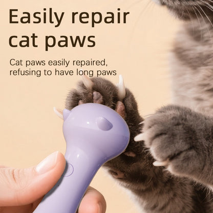 Electric Pet Nail File - Quiet & Safe Nail Trimmer for Dogs and Cats - Ergonomic Design - Safe Nail Filing - Compact and Easy to Use - Image 2