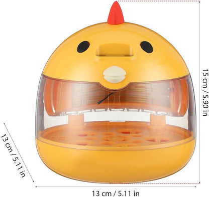 Incubator - Egg incubator | Incubator with a capacity of 4 eggs - with automatic temperature and humidity control - suitable for hatching eggs of chickens, ducks, geese, quails, parrots and other poultry - Image 8