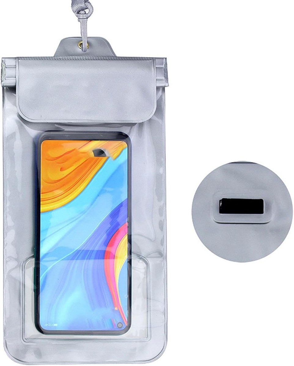 Phone Cases - Waterproof Phone Cases - Portable Phone Cases with Lanyard - Protective Phone Stand Cases - With Hole Design - Easy to Use - Suitable for Beaches, Travel and Cruises - Image 2