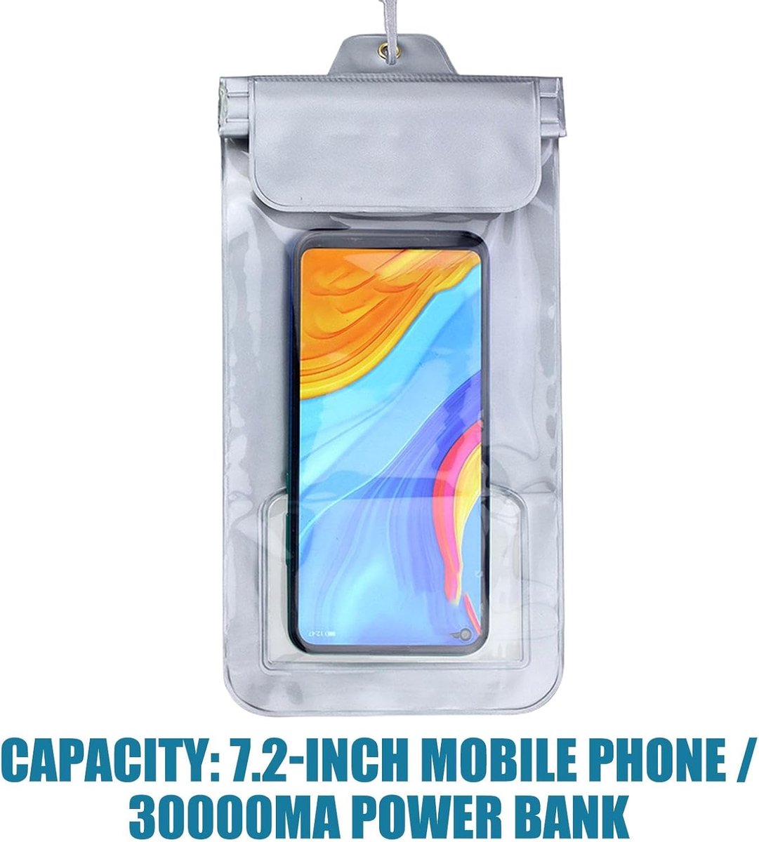 Phone Cases - Waterproof Phone Cases - Portable Phone Cases with Lanyard - Protective Phone Stand Cases - With Hole Design - Easy to Use - Suitable for Beaches, Travel and Cruises - Image 3