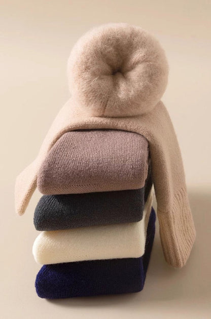 Thick Winter Socks Men - House Socks - Fluffy Socks - Casual Socks - Work Socks - 6-Pack Socks Men 43 46 - Size 40-46 - Black, White, Gray - Image 6