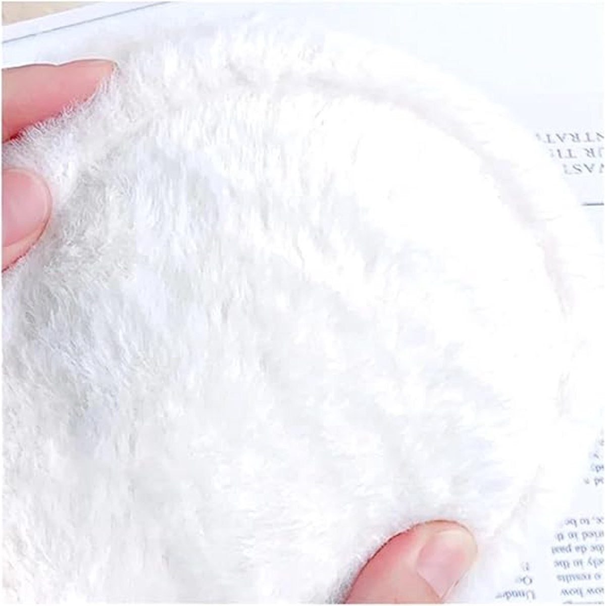 Earmuffs - Windproof and warm earmuffs - Extra thick earmuffs - Winter outdoor essentials (Beige) - Image 2