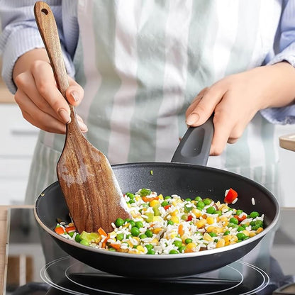 Kitchen Utensils - Wooden Kitchen Utensils - Cooking Utensil Set - Wooden Spatula - Spatulas - Ladles - 4-Piece Set - Hangable - Scratch-resistant, high-temperature resistant - Image 3